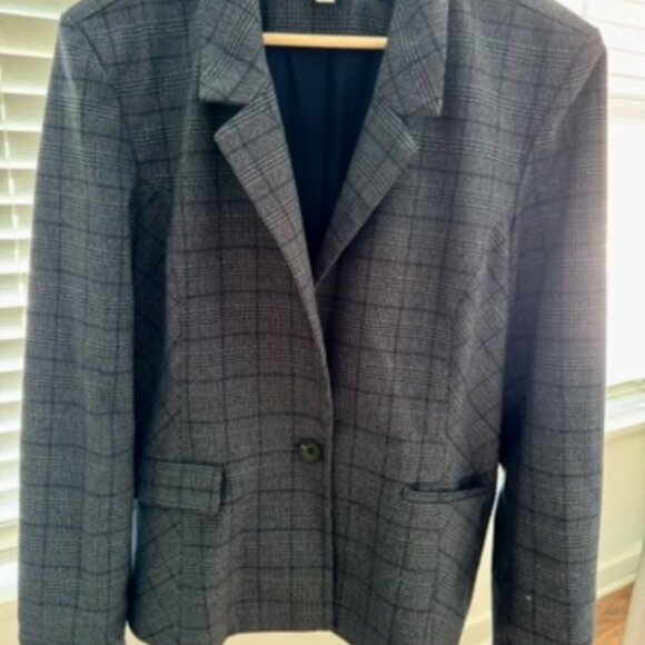 Evereve Asher Plaid Blazer - Picture 2 of 7